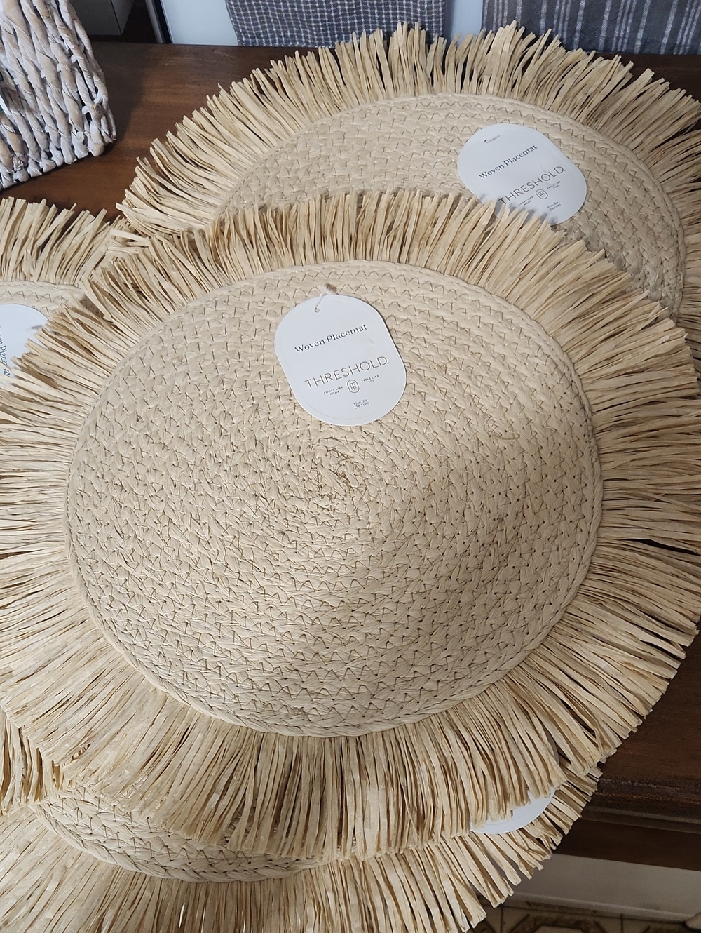 THRESHOLD woven Placemats